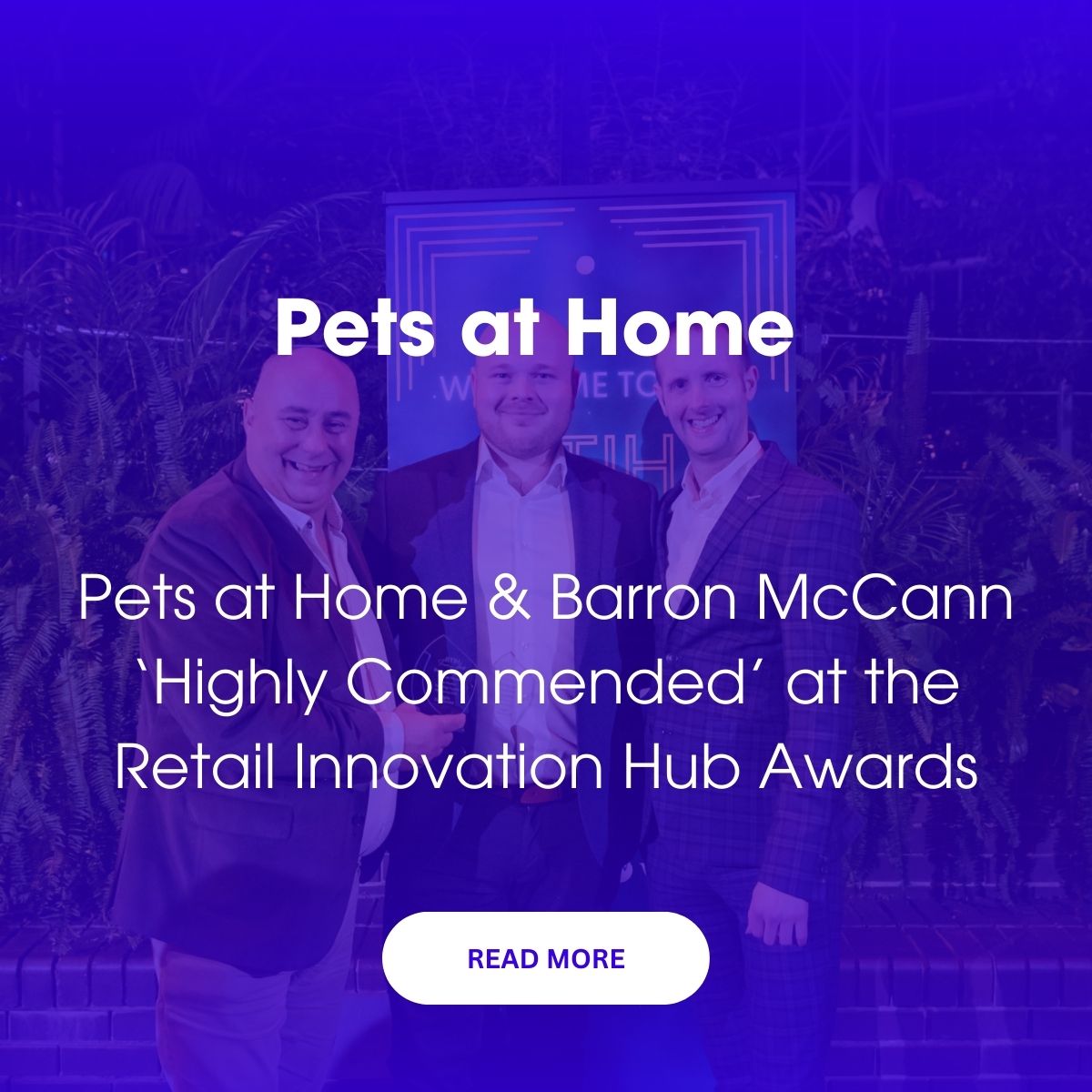 Pets at home and Barron McCann